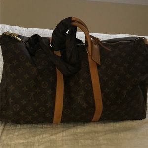 Authentic keepall 55 weekend Louis Vuitton Duffle